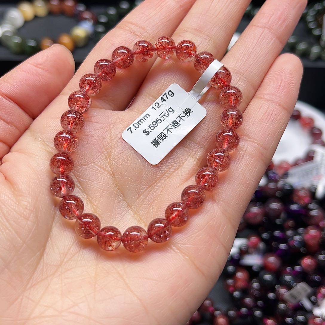 水晶手链未镶嵌西***铁手链