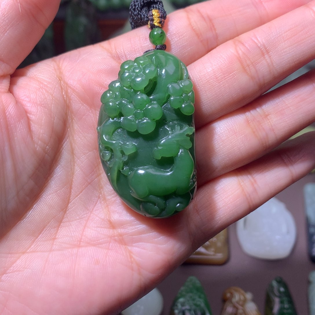 颈饰未镶嵌和田玉八*个