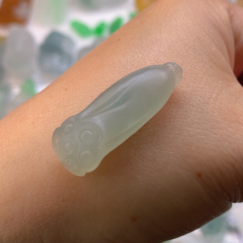 【闪购商品】定制翡翠未镶嵌莲蓬