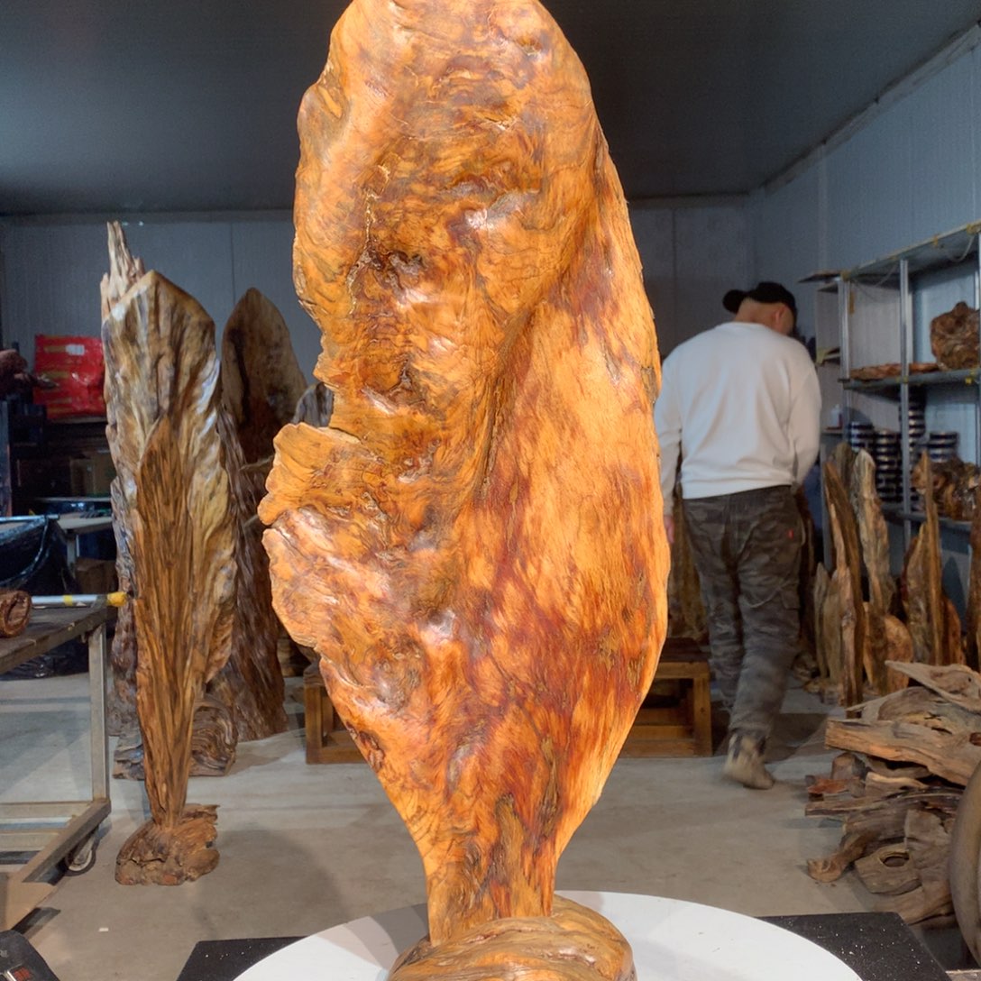 陈***长木琥珀木天然家居摆2