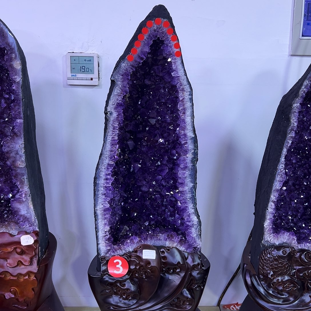 未镶嵌紫晶大型摆件（非配饰）