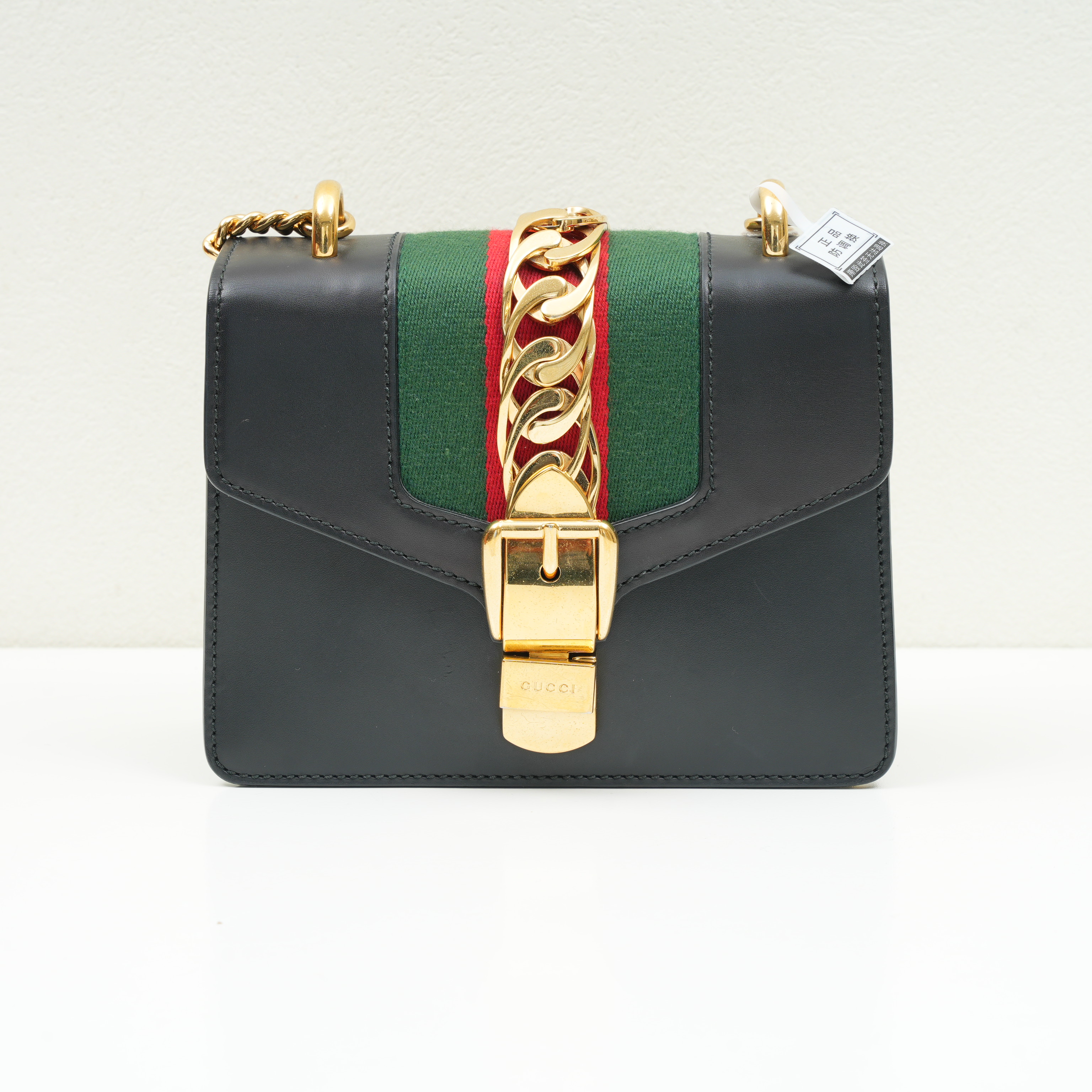 95新 GUCCI/古驰 Gucci黑金小号塞尔维亚