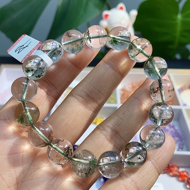 水晶手链未镶嵌绿幽灵12