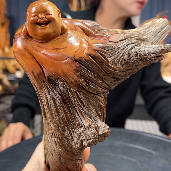 柏木（崖柏）手把件