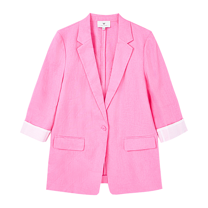 【达人专属】100%亚麻轻薄西装N2048