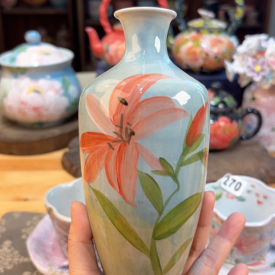 景德镇手绘高温釉下彩陶瓷茶具