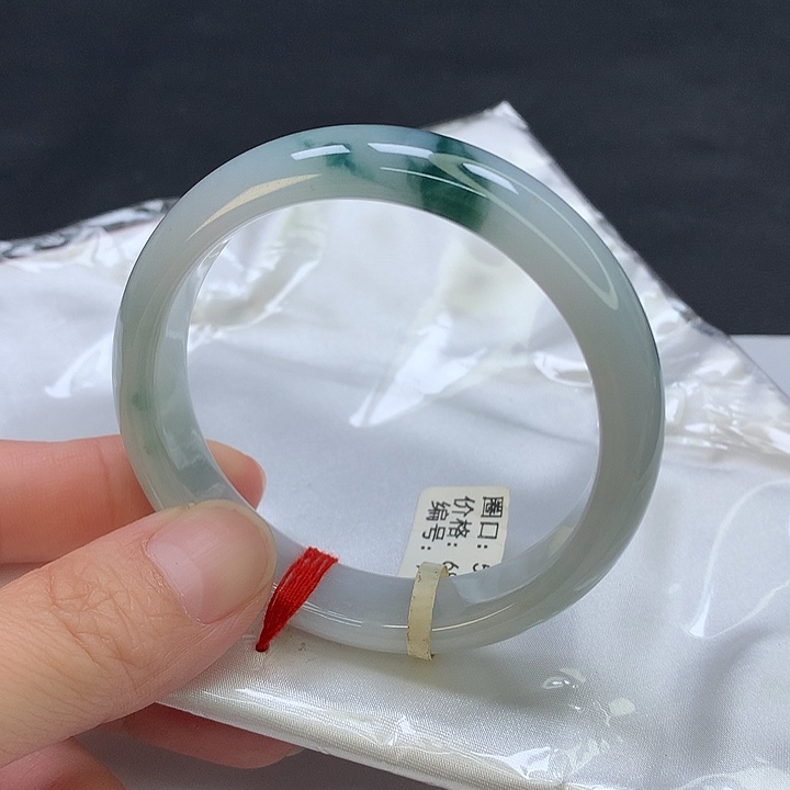 翡翠未镶嵌手镯手镯56