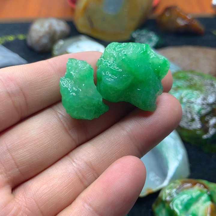 未镶嵌定制翡翠翡翠片料定制