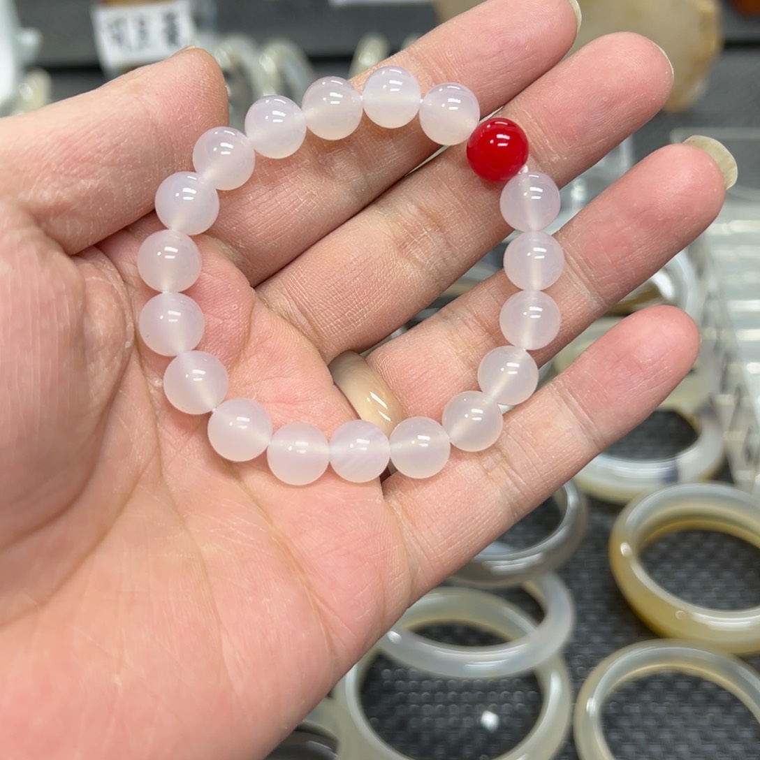 玛瑙/玉髓手链未镶嵌