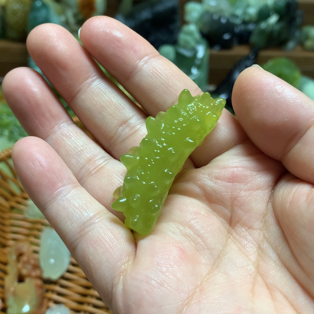 岫玉手把未镶嵌手把