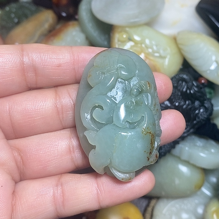和田玉（糖玉）未镶嵌挂件