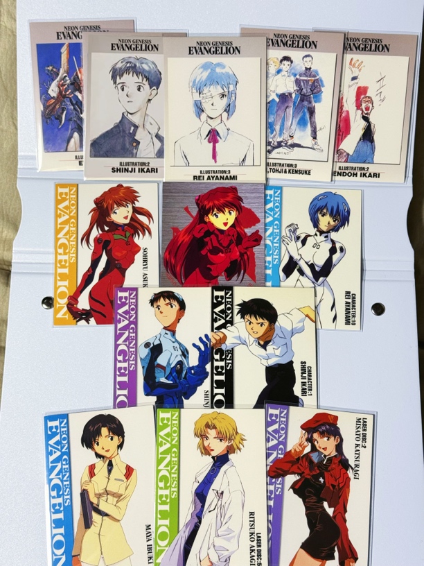 【叠叠】日版EVA96 97年中古收藏卡散包盲抽一包一张 保底一发平拆