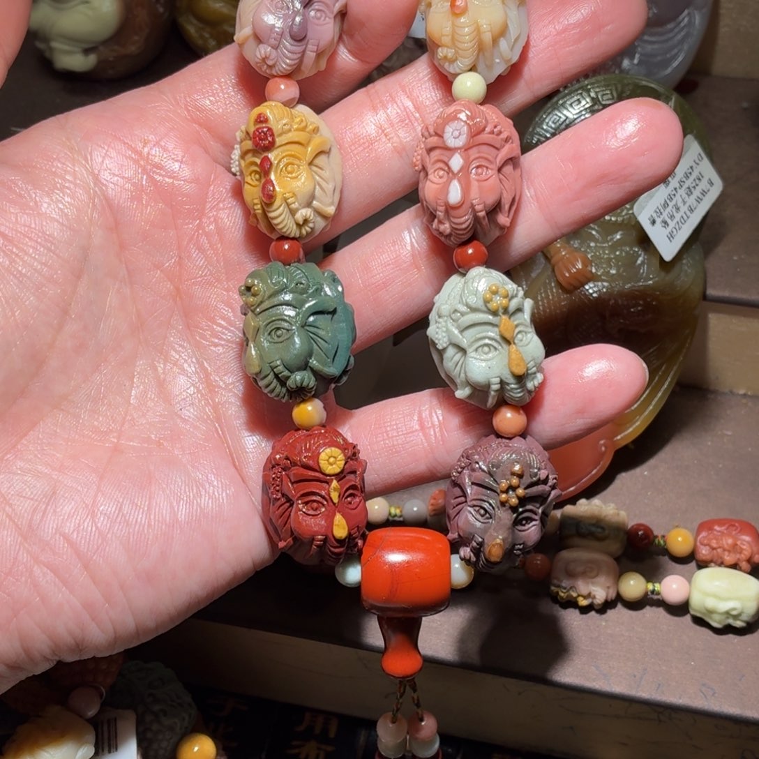 溯***苒石英质玉未镶嵌吊坠21