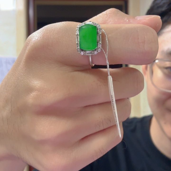 翡翠银S925镶嵌颈饰