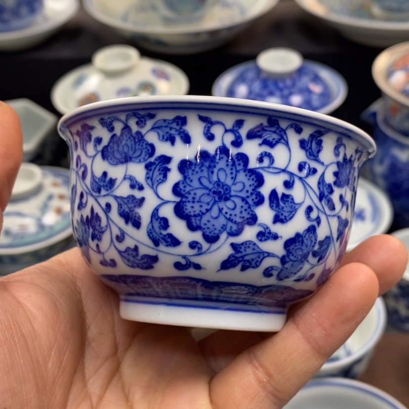 【闪购商品】景德镇青花主人杯