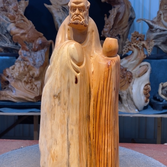 柏木（崖柏）根雕摆件