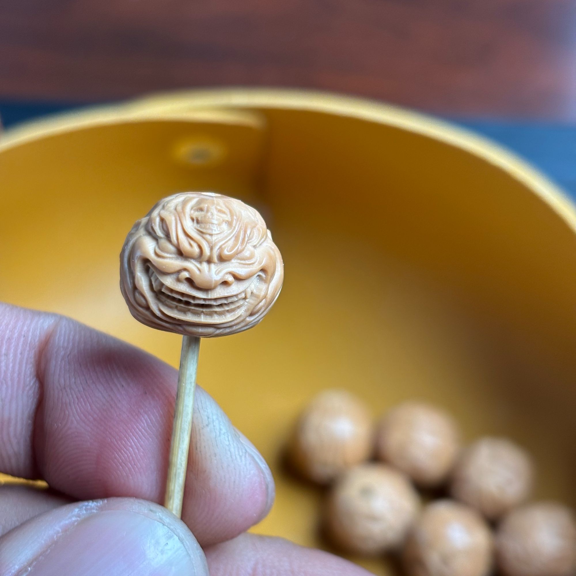 猴头核桃单颗配饰体验款随机发文玩聚宝盆