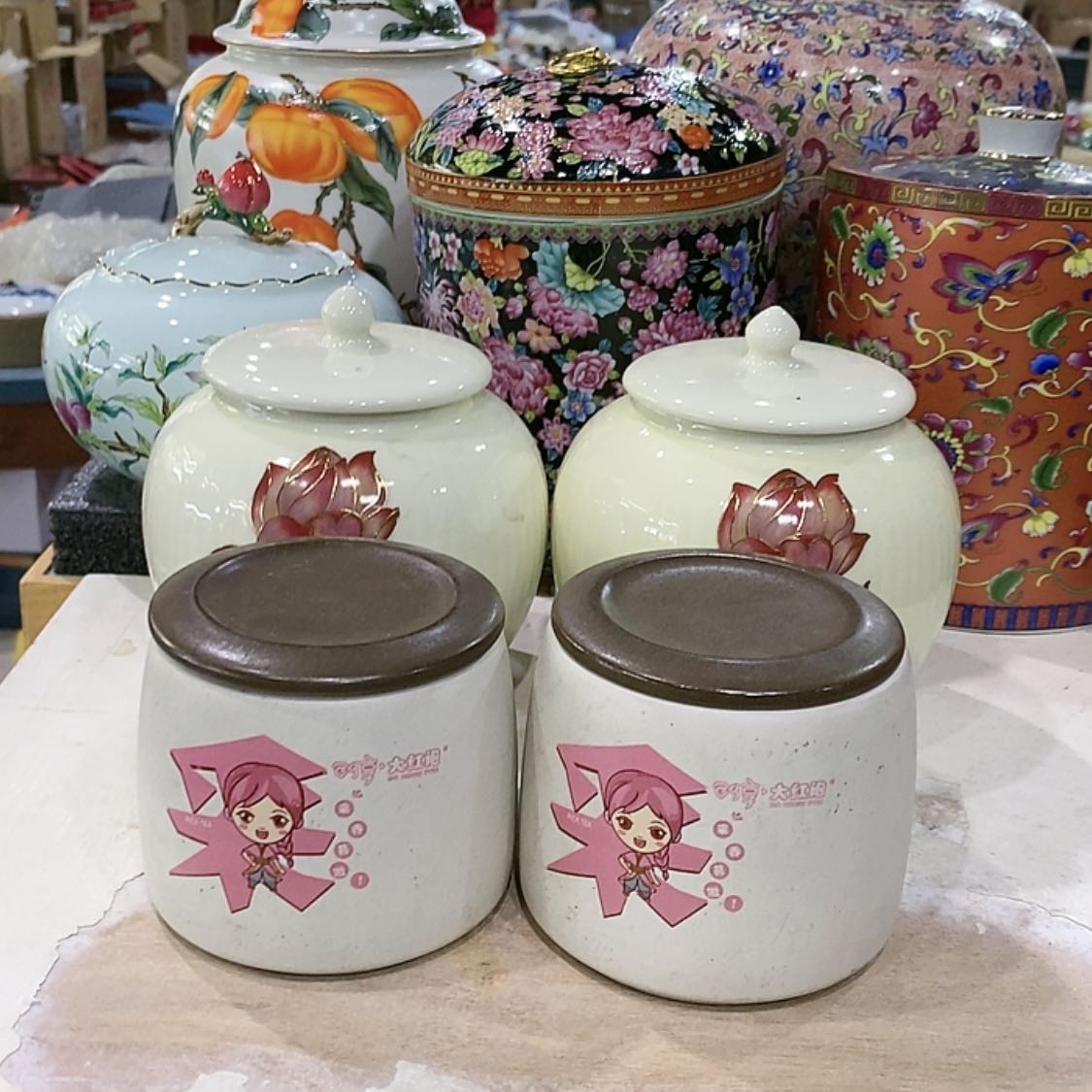 【闪购商品】罐茶叶罐陶瓷茶叶罐