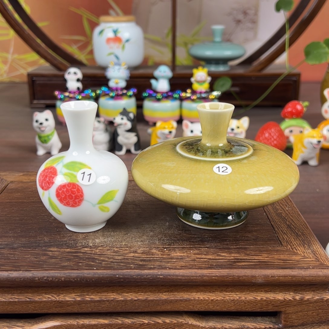 摆件一**变景德镇瓷器展在陶瓷