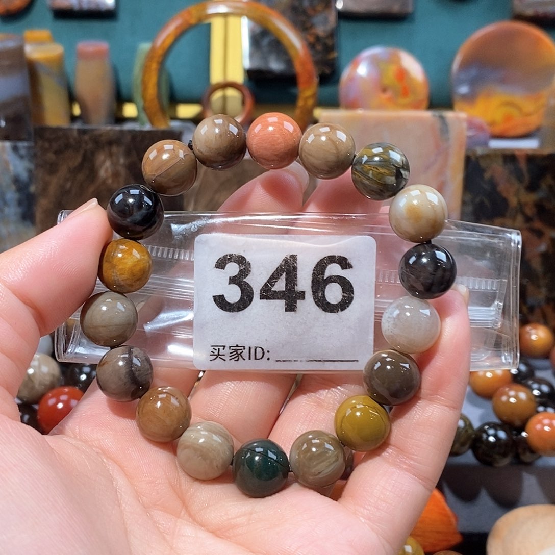 硅化玉天然北票硅化玉手串未镶嵌天然北票硅化玉手串