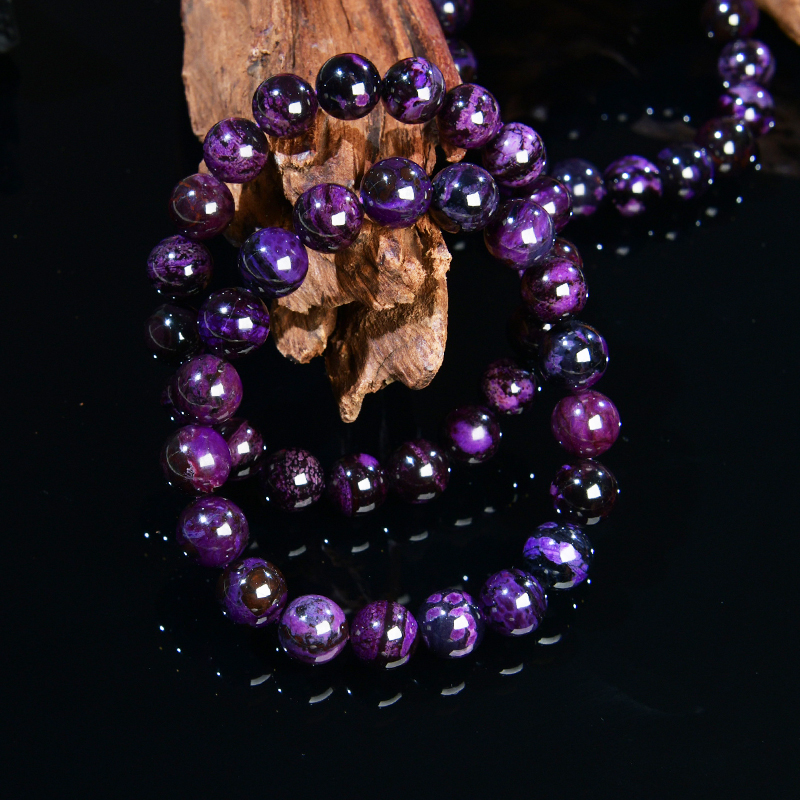 【天宫珠宝 南非老料舒俱来手串】Q07-8多样性发其一