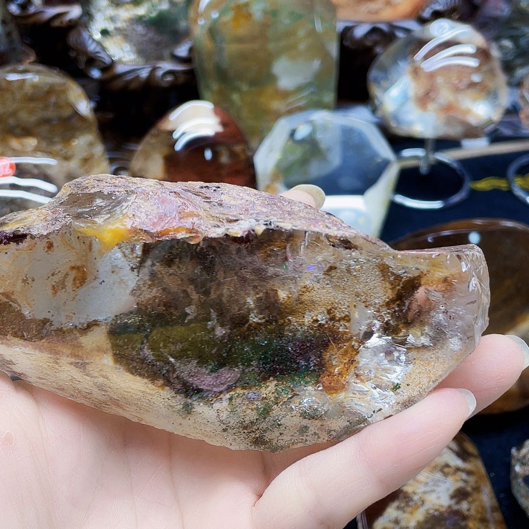 纷***扰水晶珠宝半成品未镶嵌