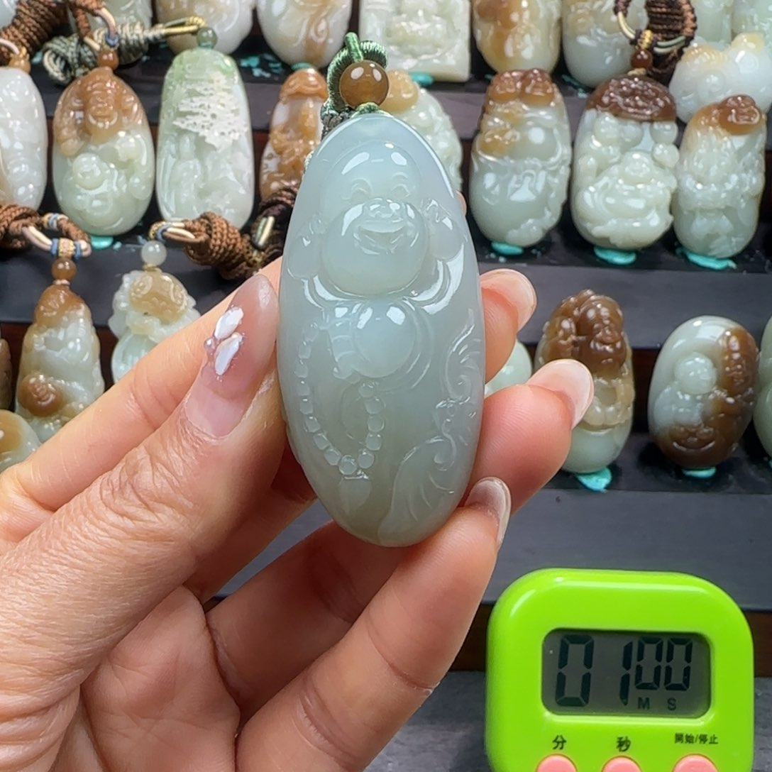 和田玉挂件未镶嵌独**游