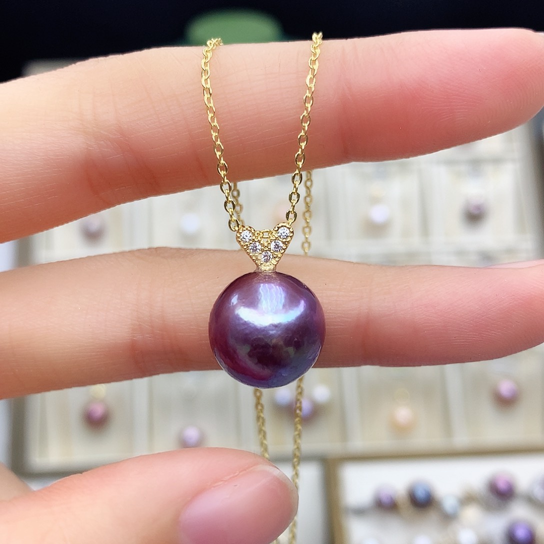 淡水珍珠颈饰合金