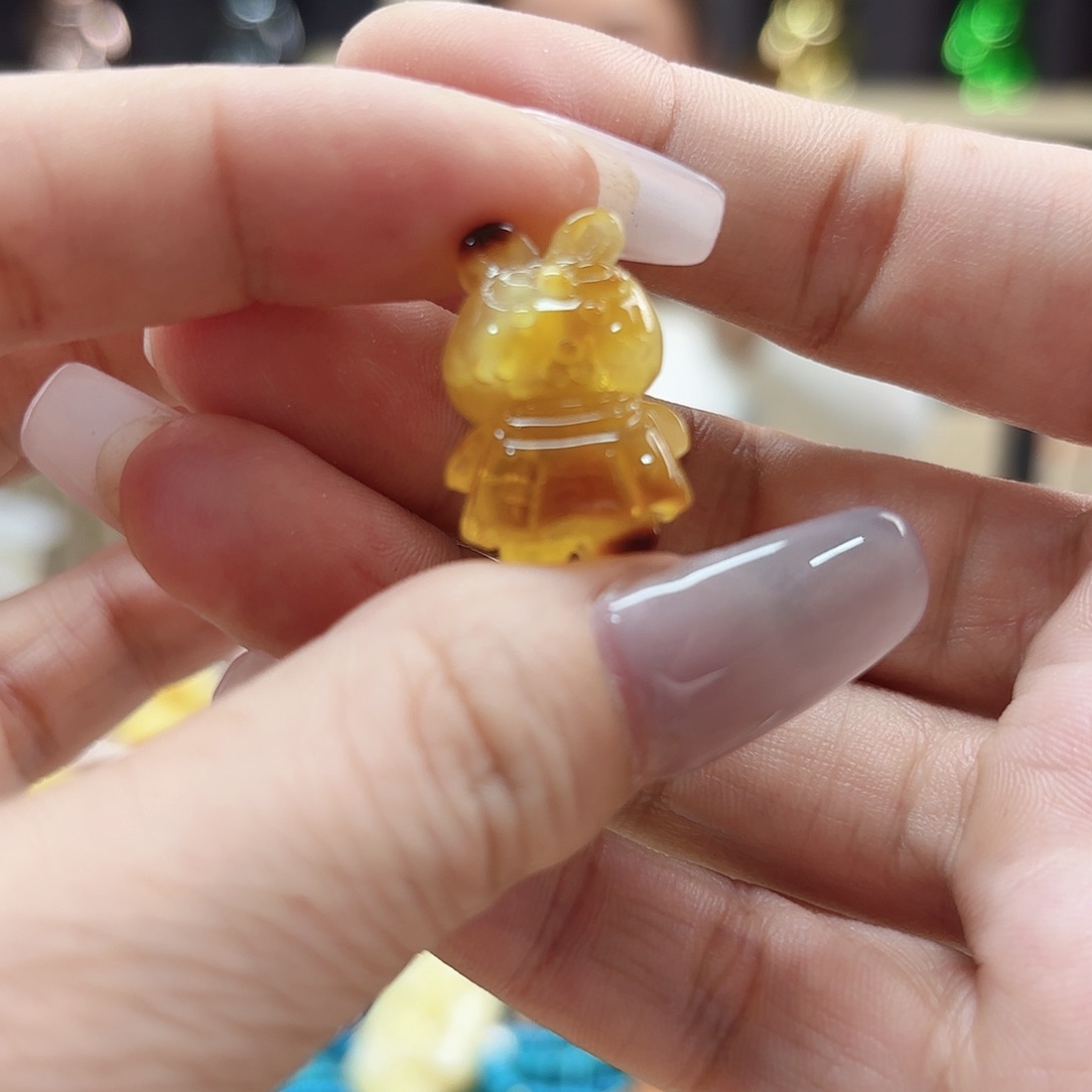 琥珀未镶嵌手链琥珀