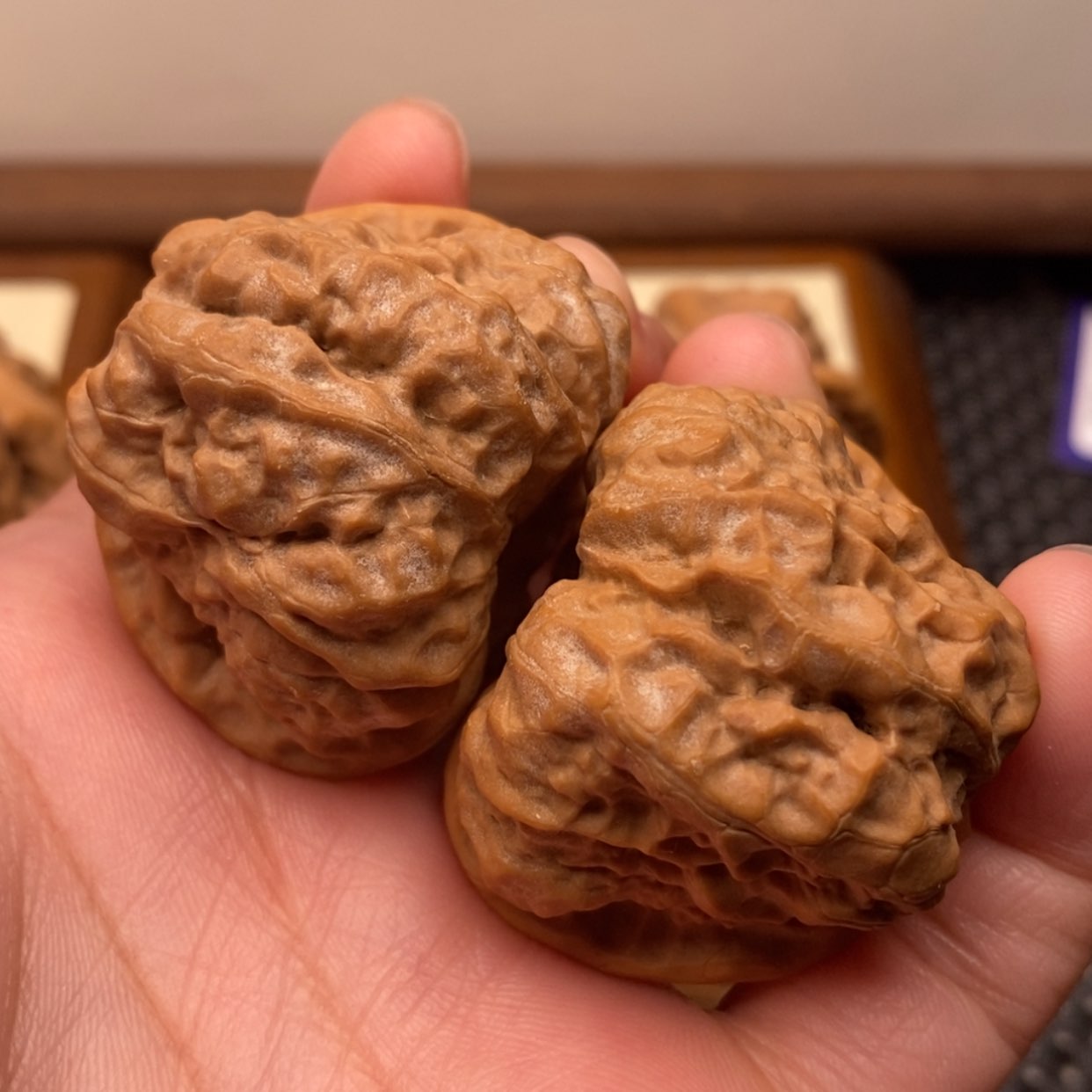 【闪购商品】把件文玩核桃?*笙边41左右