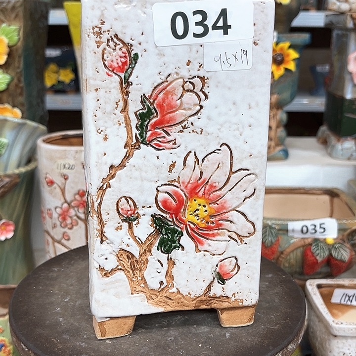 紫砂花盆粗陶材质多肉花盆