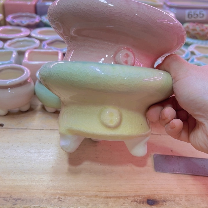 陶瓷花盆当场凑满12包邮