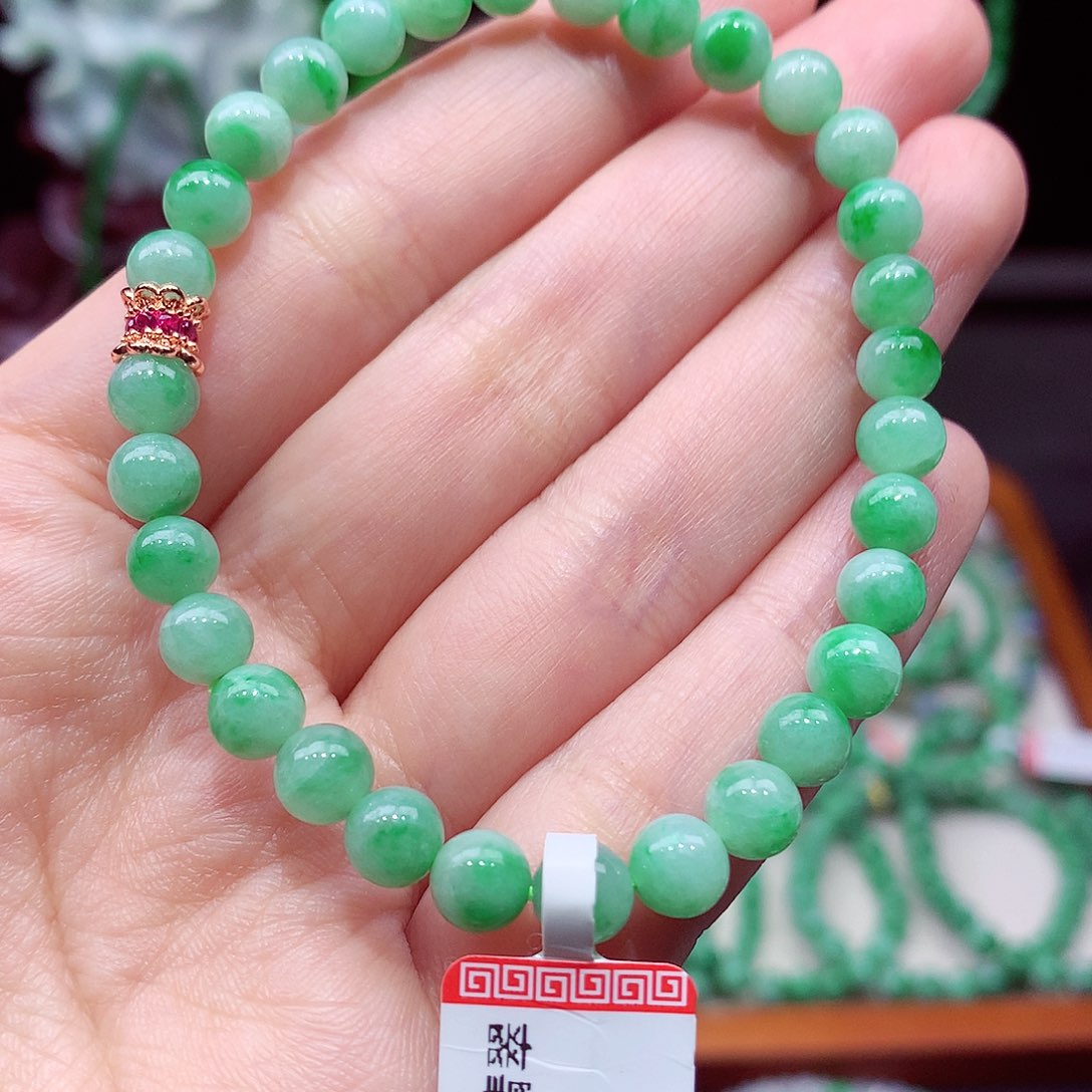 翡翠未镶嵌手链翡翠