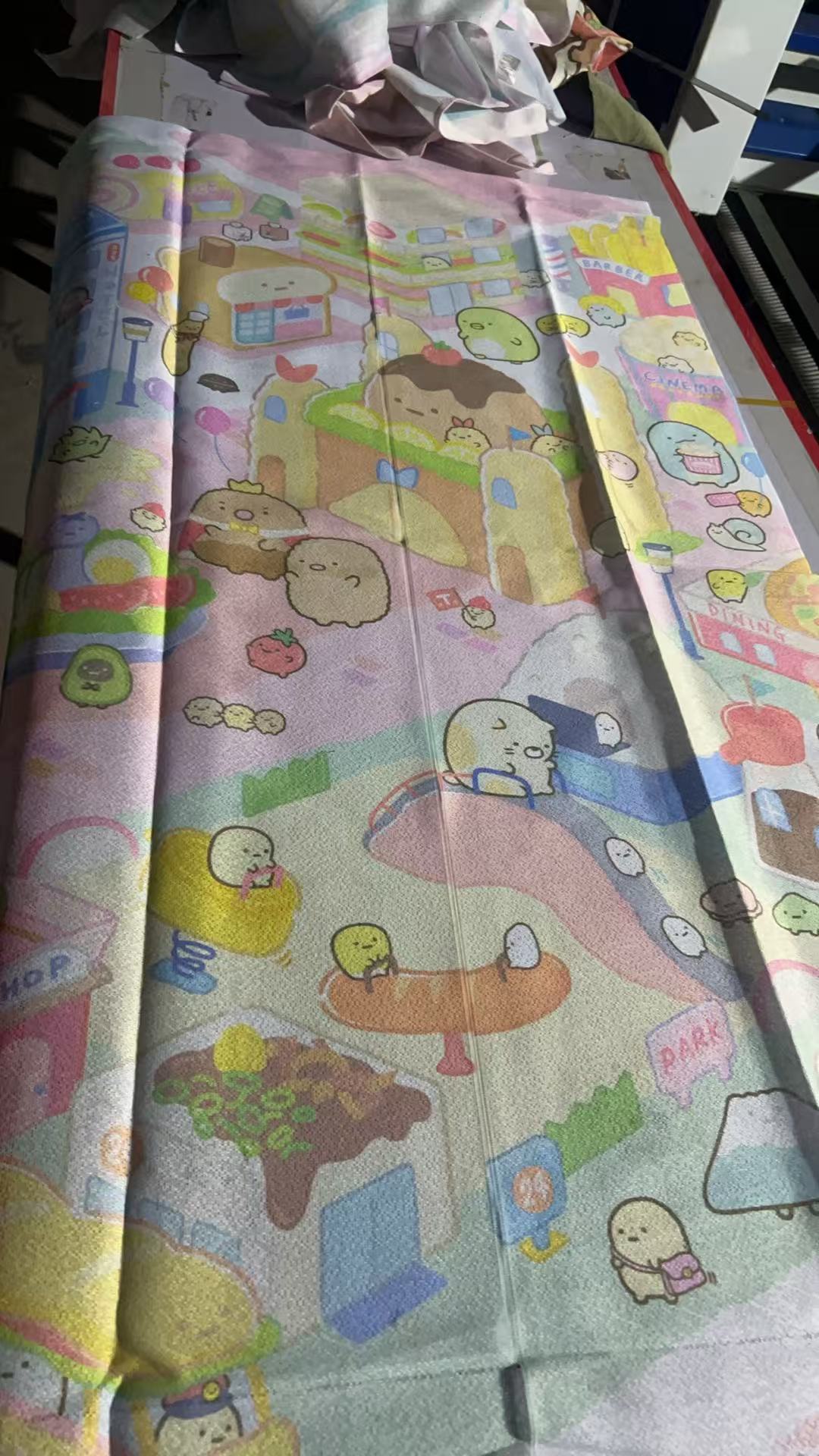 卡通布艺帘子门帘