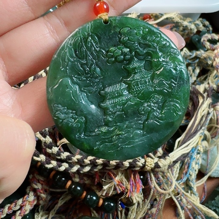 和田玉挂件未镶嵌