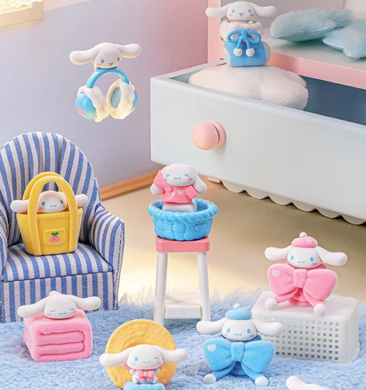 MOETCH三丽鸥可爱衣橱系列微盒【拆盒】