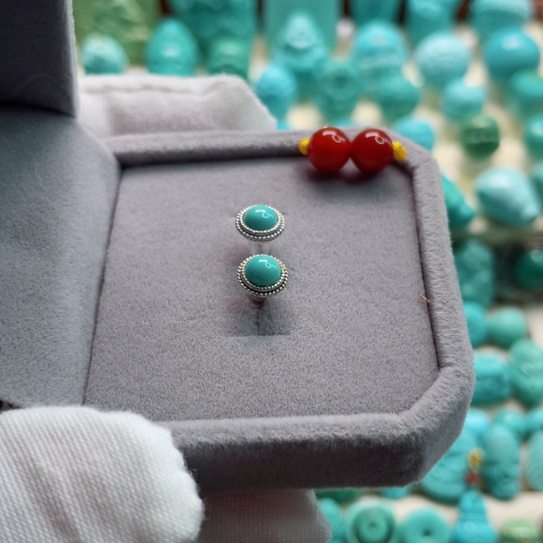 南红玛瑙珠宝奇石银S925镶嵌