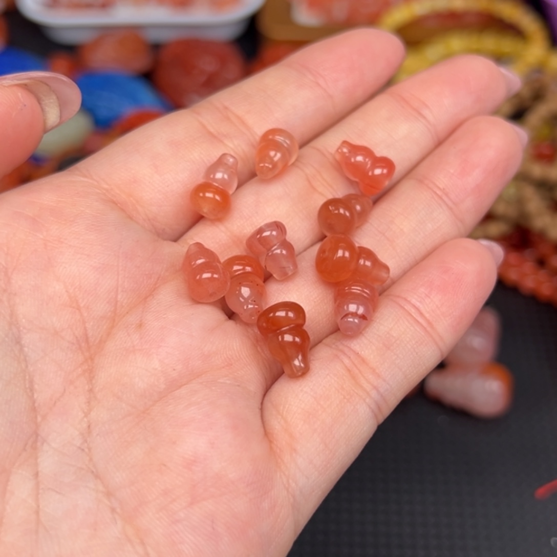 南红玛瑙未镶嵌吊坠(不含链)