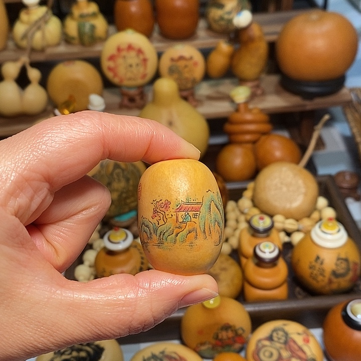 小土豆针刺小葫芦