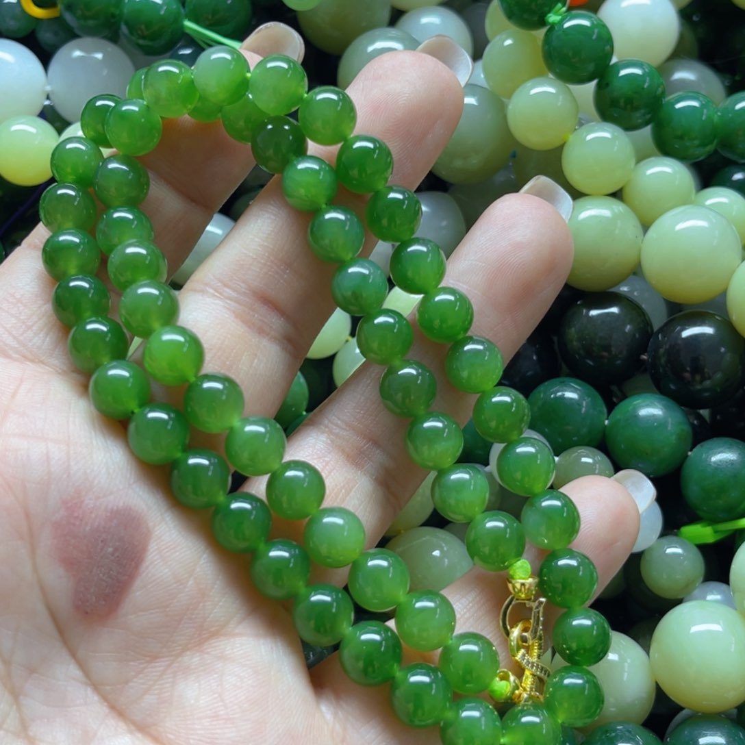 和田玉手链未镶嵌