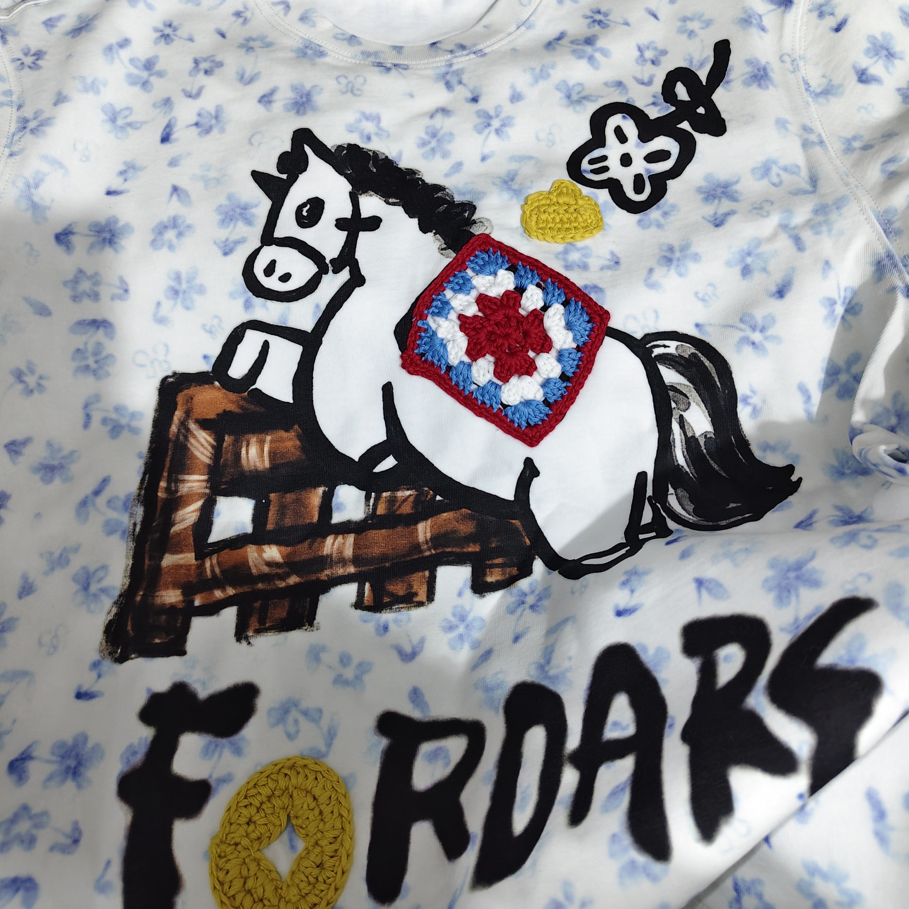 现货～马上有钱假2件套T恤