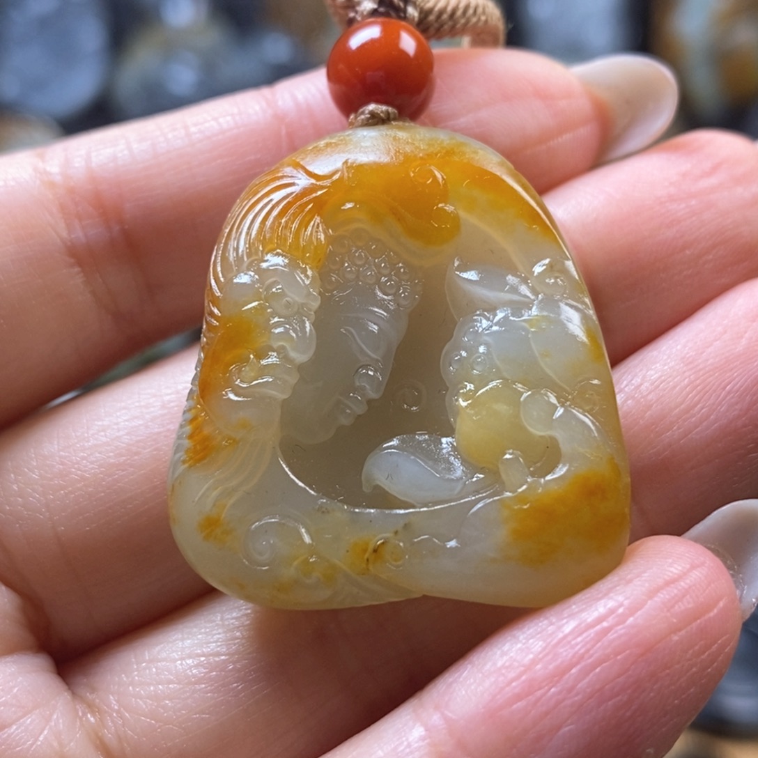 未镶嵌和田玉挂件