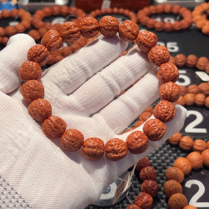 手串文玩核桃通核桃手串1.4尺寸全品