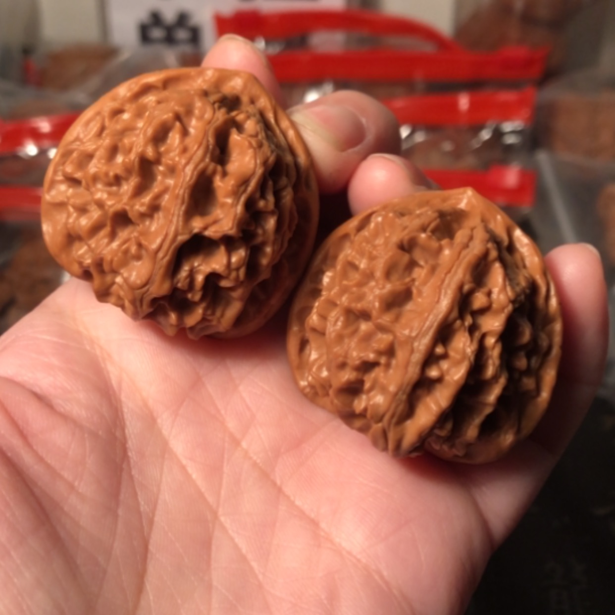 【闪购商品】文玩核桃把件苹果园40