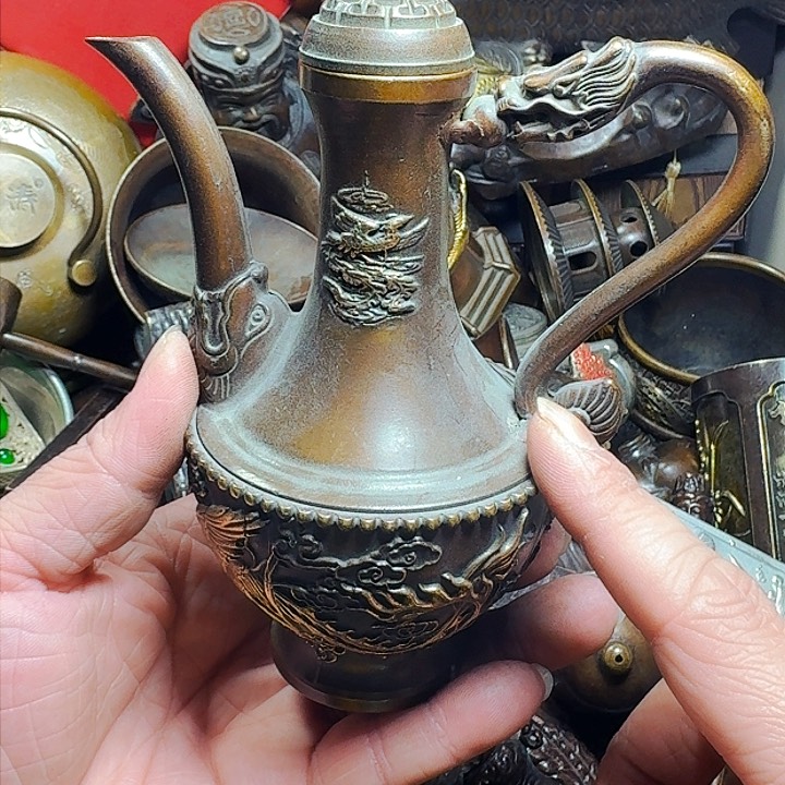 铜器摆件收收藏藏