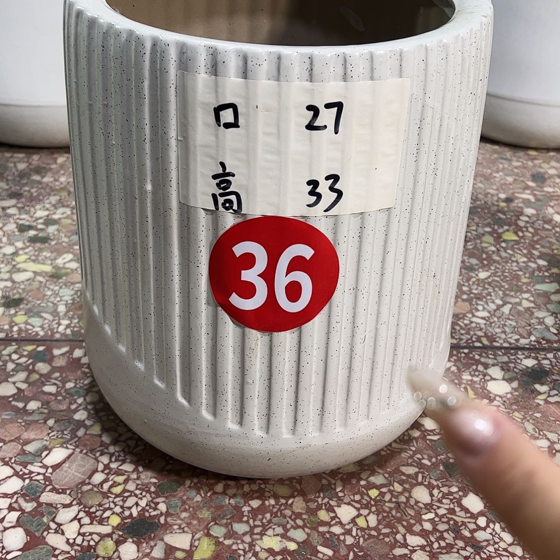 陶瓷陶瓷大花盆 