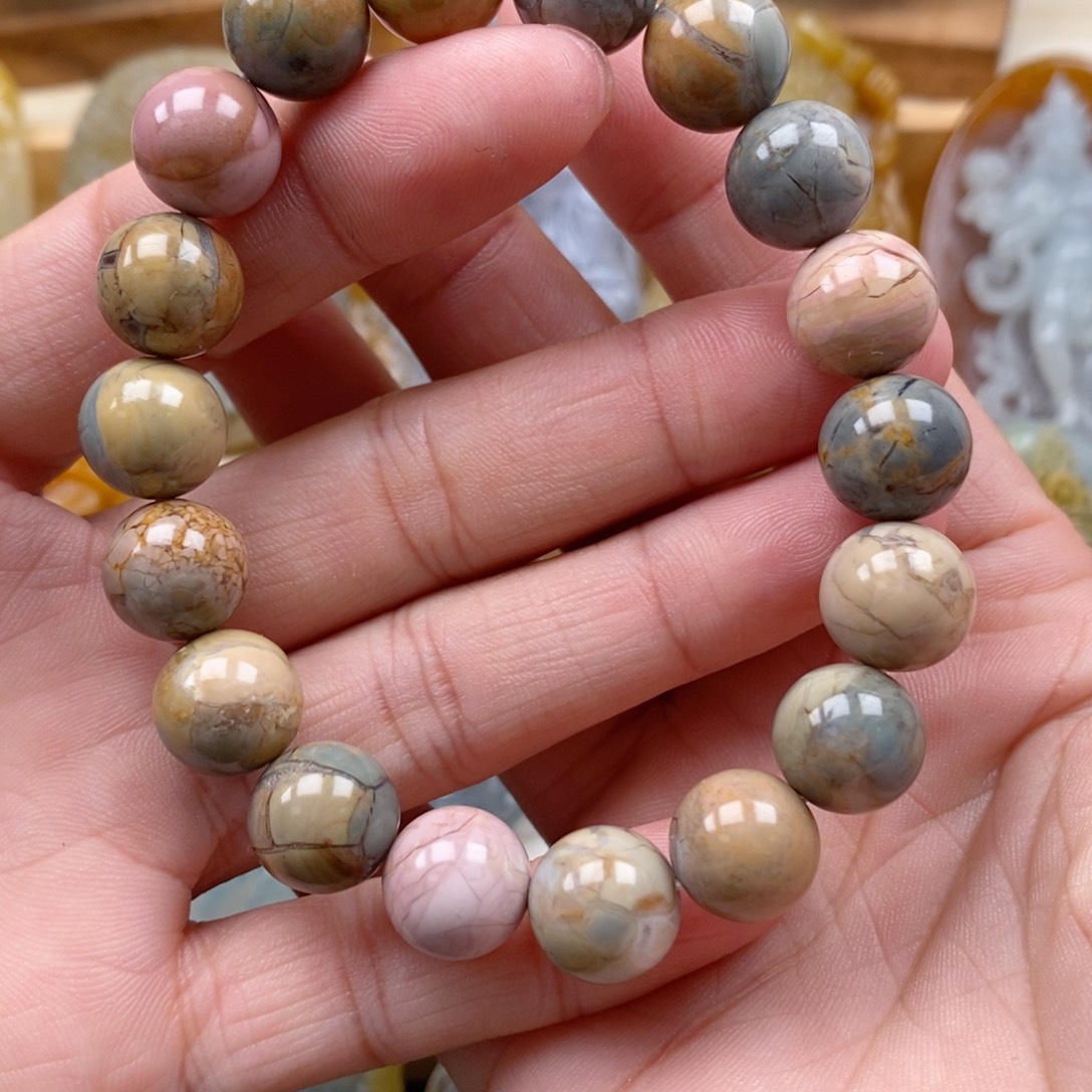 玛瑙/玉髓未镶嵌手链