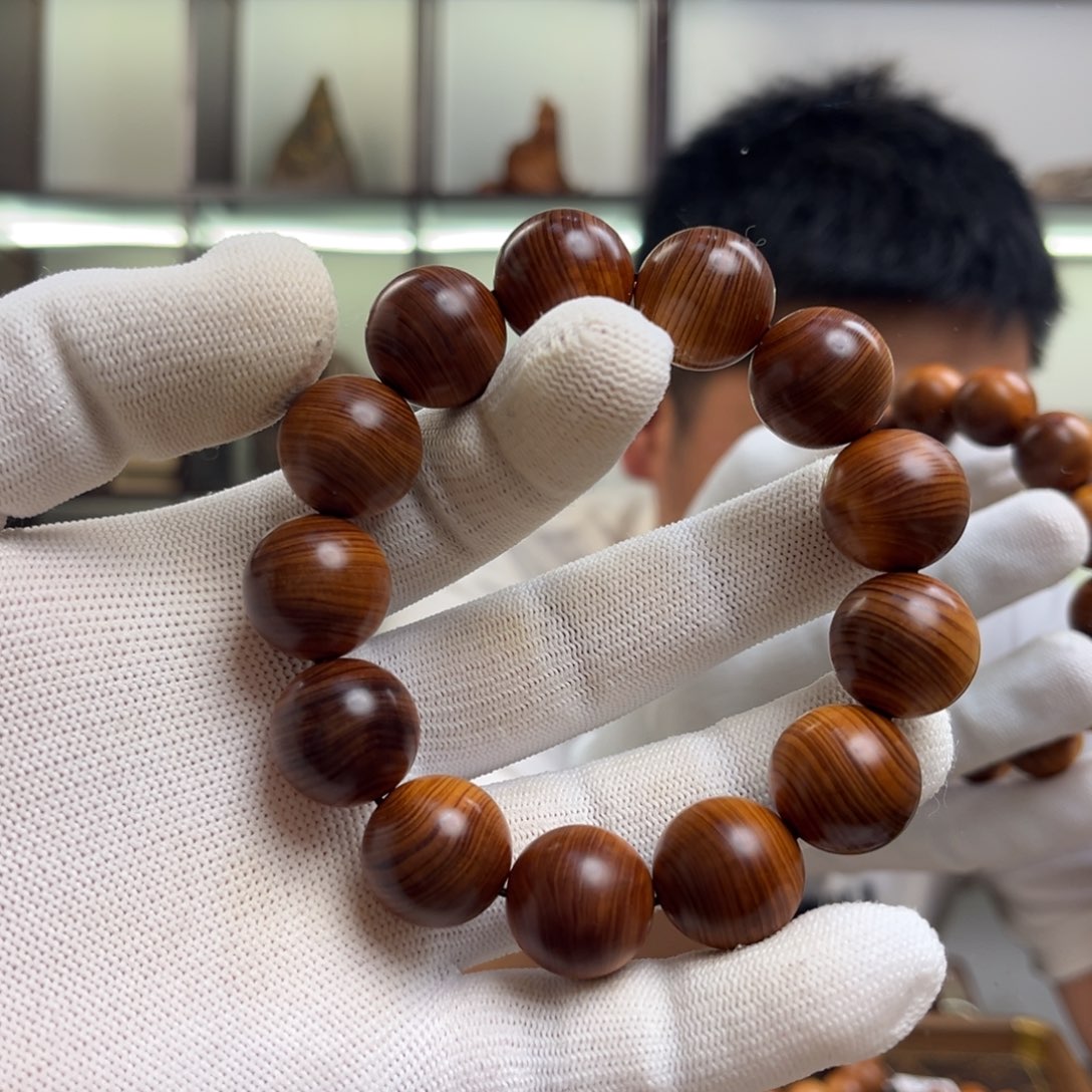 柏木（崖柏）手串/手链宝*1.8黑油甜香泥膏香料