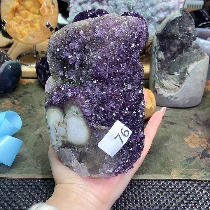 紫晶大型摆件（非配饰）未镶嵌