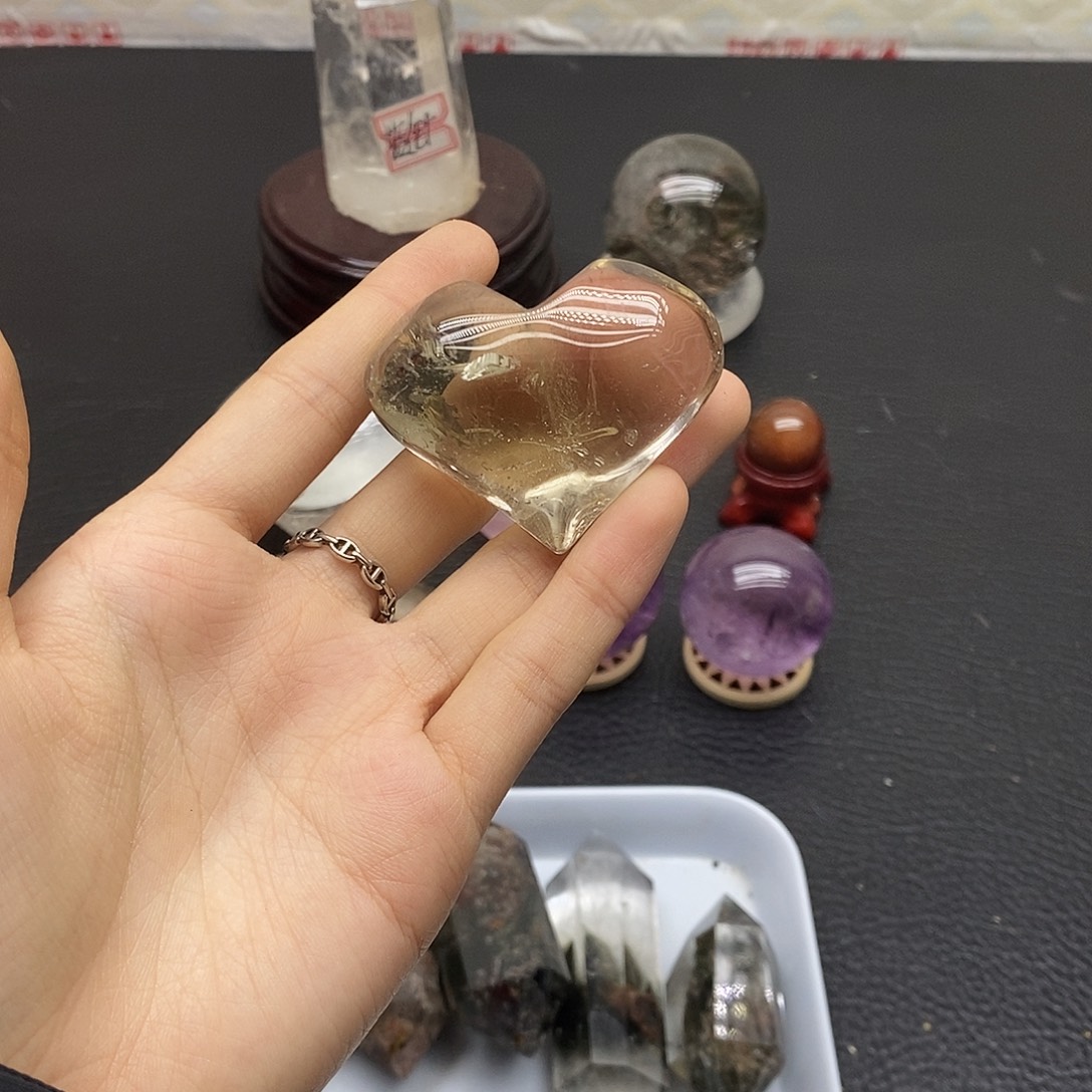 未镶嵌珠宝半成品水晶293水晶石